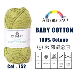 FILATO "BABY COTTON".VERDE...