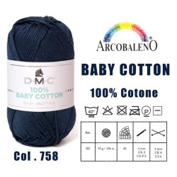 FILATO "BABY COTTON".BLU...