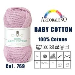 FILATO "BABY COTTON".LILLA...