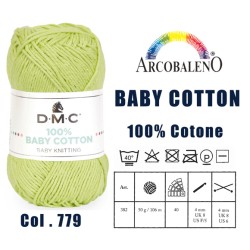 FILATO "BABY COTTON".VERDE...
