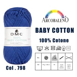 FILATO "BABY COTTON".BLU...