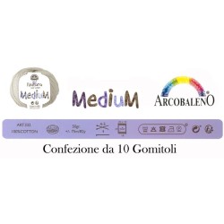 NATURA "MEDIUM" -10 GOMITOLI-