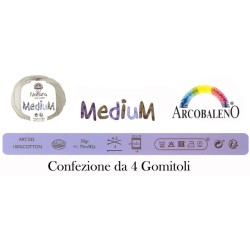 NATURA "MEDIUM" -4 GOMITOLI-