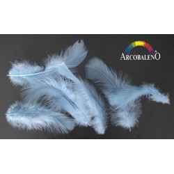 PIUME MARABOUT.AZZURRO...