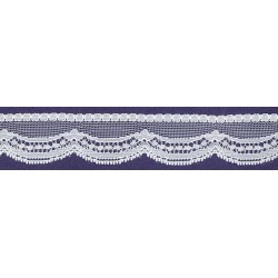 PIZZO RASCHEL 25mm.BIANCO...