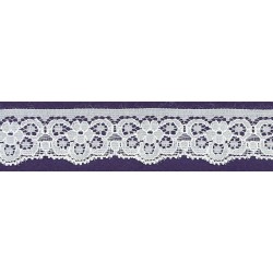 PIZZO RASCHEL 25mm.BIANCO...