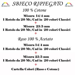 ASS. SBIECO RIPIEG COTONE-RASO
