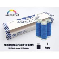 FILO ELASTICO "DAMA".NERO...