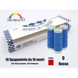 FILO ELASTICO "DAMA".ROSSO...