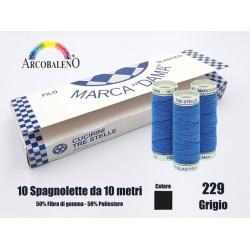 FILO ELASTICO "DAMA".GRIGIO...
