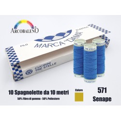 FILO ELASTICO "DAMA".SENAPE...