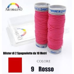 FILO ELASTICO "DAMA".ROSSO...