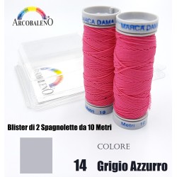FILO ELASTICO "DAMA".GRIGIO...