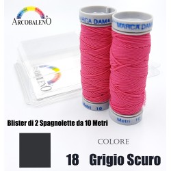 FILO ELASTICO "DAMA".GRIGIO...