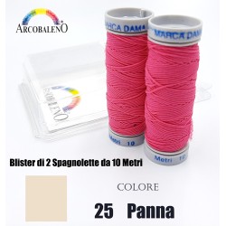 FILO ELASTICO "DAMA".PANNA...
