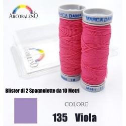 FILO ELASTICO "DAMA".VIOLA...