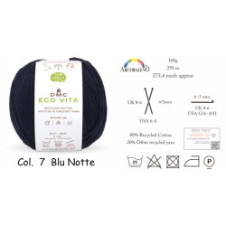 FILATO "ECO VITA" mm3.BLU...