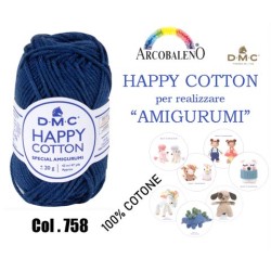 FILATO "HAPPY COTTON".BLU...