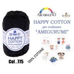 FILATO "HAPPY COTTON".NERO...