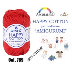 FILATO "HAPPY COTTON".ROSSO...