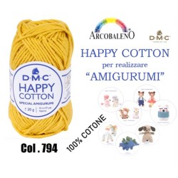 FILATO "HAPPY COTTON".OCRA...