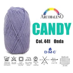 FILATO CANDY gom 165mt.ONDA...