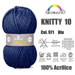 FILATO KNITTY10 gom82mt.BLU...