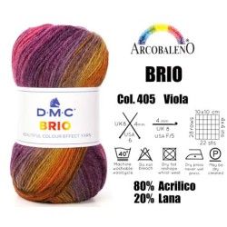 FILATO BRIO gom 345mt.VIOLA...