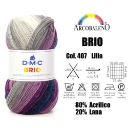 FILATO BRIO gom 345mt.LILLA...