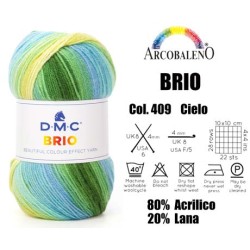 FILATO BRIO gom 345mt.CIELO...