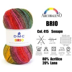 FILATO BRIO gom345mt.SENAPE...