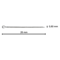 SPILLI INOX TESTA ARGENTATA...
