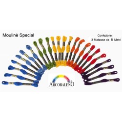 MOULINE'COTON RICAMO.TORTOR...