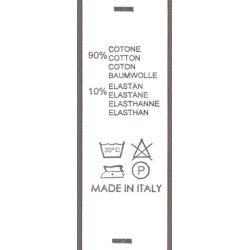 90%COTONE - 10% ELASTAN