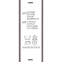 50% COTONE - 50% ACRILICO