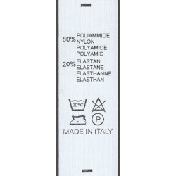 80% POLIAMMIDE - 20% ELASTAN