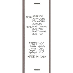 90% ACRILICO - 10% ELASTAN