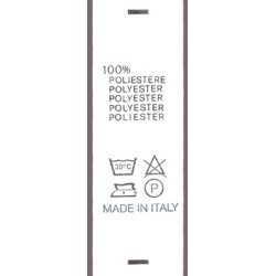 100% POLIESTERE