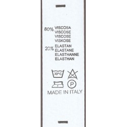 80% VISCOSA - 20% ELASTAN