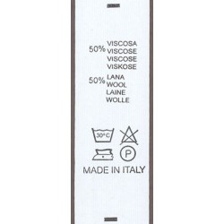 50% VISCOSA - 50% LANA