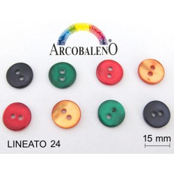 BOTTONE MADREPERLA 2F 24".ROSA