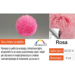 POMPON SIMIL LAPIN  ART....