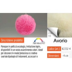 POMPON SIMIL LAPIN  ART....