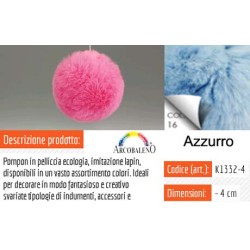 POMPON SIMIL LAPIN  ART....