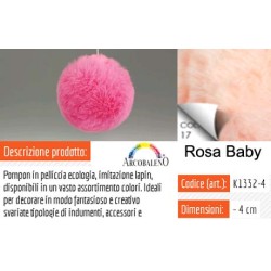 POMPON SIMIL LAPIN  ART....
