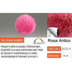 POMPON SIMIL LAPIN  ART....