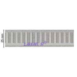 GROS GRAIN LAV mm25.GRIGIO...