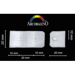 TASSELLO A 1 GANCIO.BIANCO