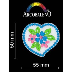 APP CUORE+FIORE.TURCHESE/ROSA