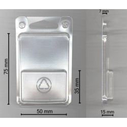 Scatoletta SB01 mm55x35 h mm.7